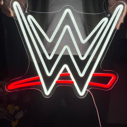 Mllum Wrestling Neon Sign  for Man Cave Game